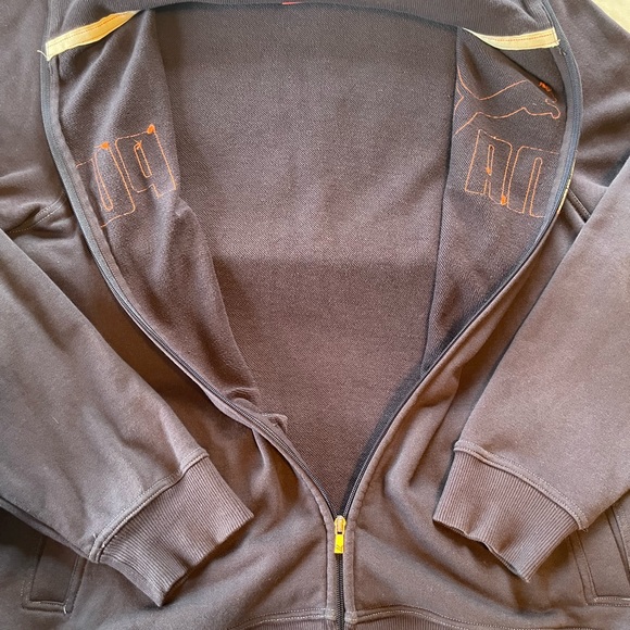 #279 VINTAGE PUMA FULL ZIP UP FRONT HOODIE. It was a low price for a long time. - Picture 9 of 11